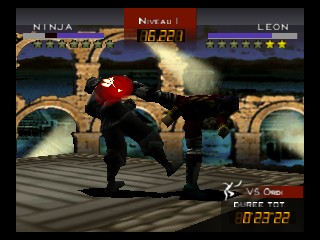 Fighters Destiny (France) In game screenshot